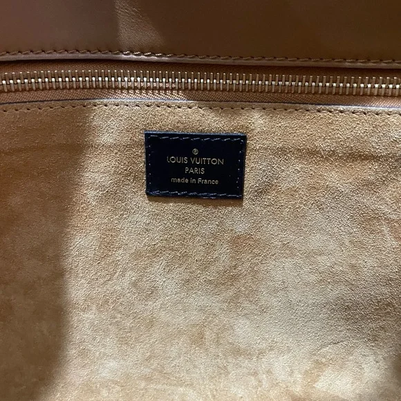 Louis Vuitton Monogram Cuir Orfevre Tote W PM Noisette - Picture 7 of 11